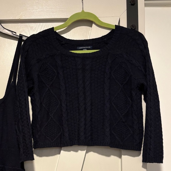 American Eagle Two Piece Matching Woven Sweater and Dress - Picture 7 of 7